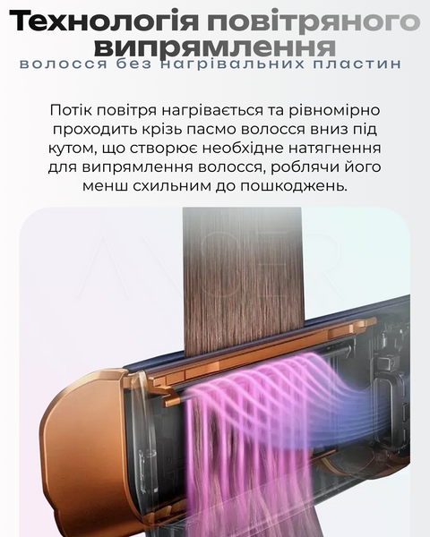 Фен-выпрямитель AutoStrait с ионизацией, Rose &mdash; купить в интернет-магазине ANSORI: фото и цена