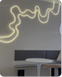 Гнучкий неон FlexGlow LUX 220V теплого білого кольору, відріз 15&ndash;50 м