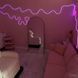 Гнучкий неон FlexGlow LUX 220V рожевого кольору, відріз 15&ndash;50 м