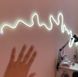 Гибкий неон FlexGlow LUX 220V белого цвета, отрез 15&ndash;50 м