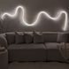 Гибкий неон FlexGlow LUX USB белого цвета, 10 м