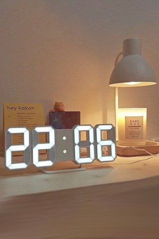 3D часы электронные с календарем и датчиком температуры &mdash; купить в интернет-магазине ANSORI: фото и цена