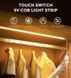 LED-стрічка COB USB 5 м, теплий білий, суцільне світло на клейкій основі