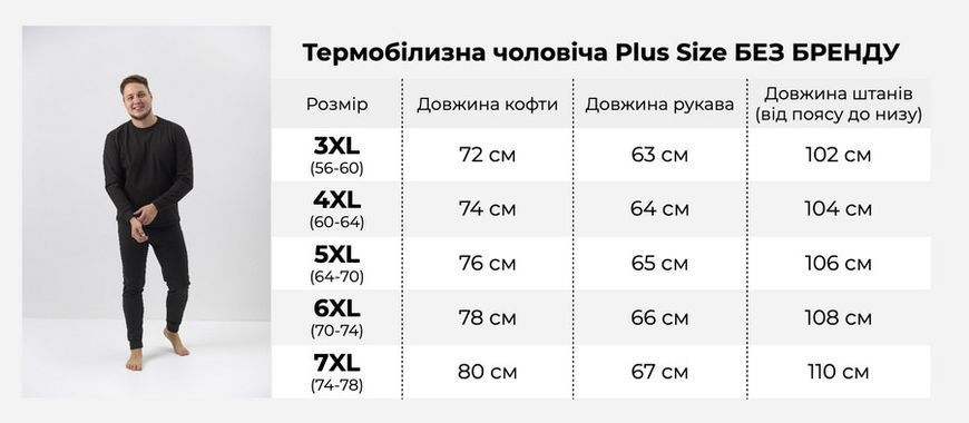 Мужское теплое термобелье на флисе North Fleece черное размер S