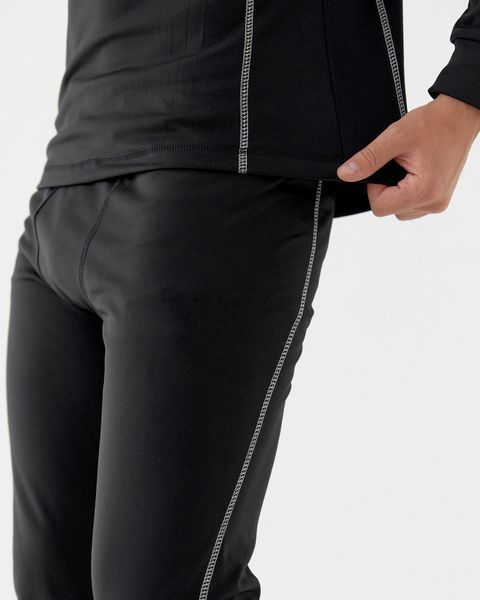 Термобілизна зимова чоловіча на флісі Cold Avert чорна розмір S &mdash; купити в інтернет-магазині ANSORI: фото та ціна
