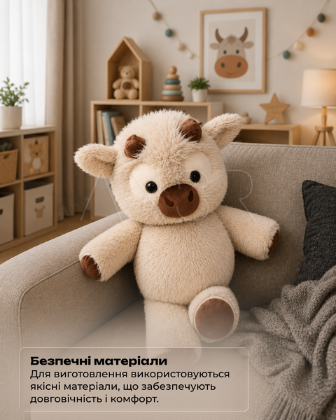 Плюшеве телятко іграшка, що бігає &mdash; купити в інтернет-магазині ANSORI: фото та ціна