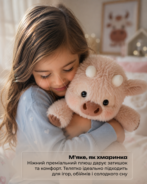 Плюшеве телятко іграшка, що бігає &mdash; купити в інтернет-магазині ANSORI: фото та ціна