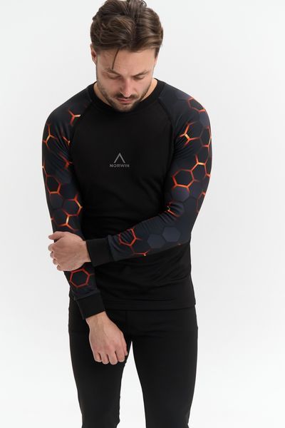 Мужское термобелье Norvin print Honey comb размер XS &mdash; купить в интернет-магазине ANSORI: фото и цена